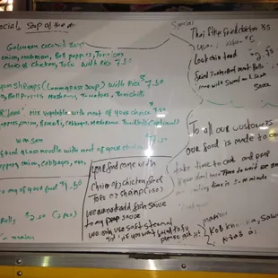 New board at the Trailer when I picked up food recently.