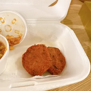 A12. Fried Fish Cake: 5 small PCs for $10!