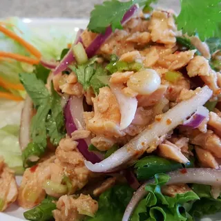 SP11. Salmon Larb (Rice not included)