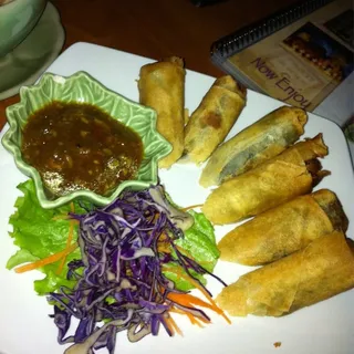 Salmon Egg Rolls