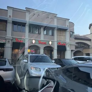 crepes, outside