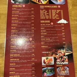 Menu - Nov 2023