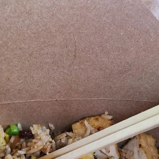 Pineapple fried rice