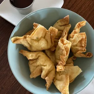 Basil Crab Rangoons