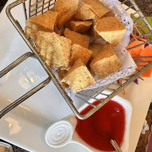 Fried Tofu with Plum Sauce