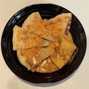 Roti with peanut massamun curry (VG)(GF)