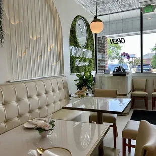 interior, sushi and sashimi