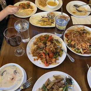 1. Chicken Satay 19. Tom Kha Pad Thai Pad Se Ew Peanut Sauce Plain Rotee