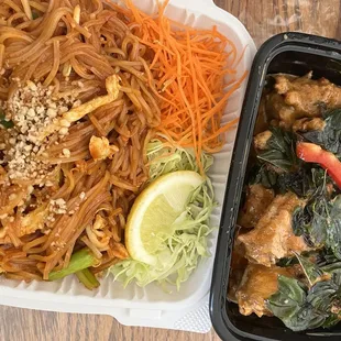 Pad thai, thai time wings