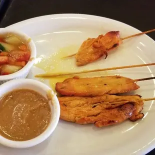 Greasy Chicken Satay