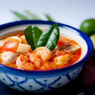 Tom Yum Soup - Traditional Thai Soup