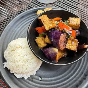 Spicy eggplant