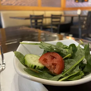 Side salad with lunch special