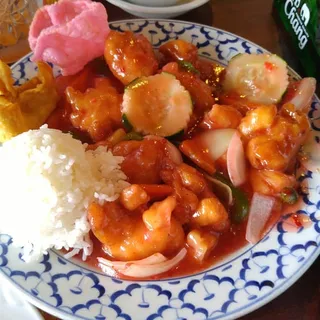 Sweet And Sour Shrimp