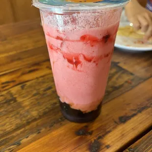 Strawberry drink