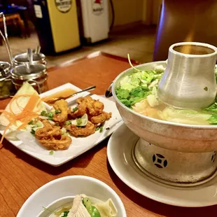 13. Thai Calamari 21. Wonton Soup