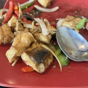 Thai ginger and veggies