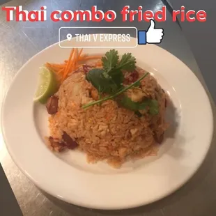 Thai combo fried rice