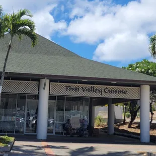 the front of the restaurant