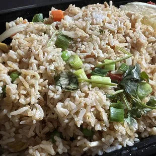 Thai fried rice w/ chicken (to-go) $10.99