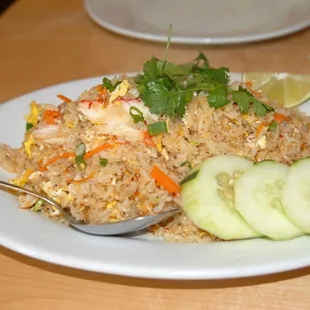 king crab fried rice