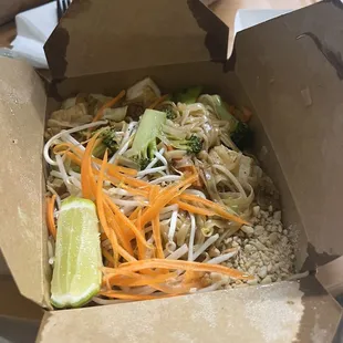 51. Pad Thai Noodles