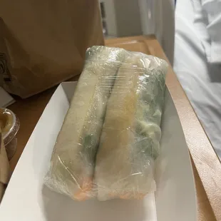 7. Salad Roll Tofu