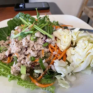 Larb Salad from ( Victory Thai Food) didn&apos;t care for this dish.