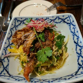 Soft Shell Crab Mango Salad