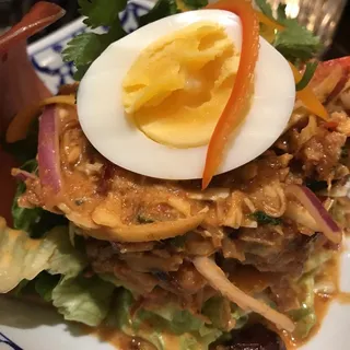 Yum Hua-Phee (Banana Blossom Salad)