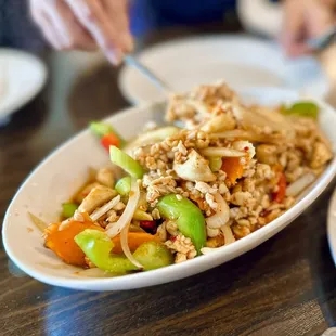 Cashew with ground chicken
