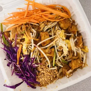 Pad Thai to go with fried tofu