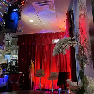 Karaoke stage