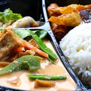 Panang Curry with tofu