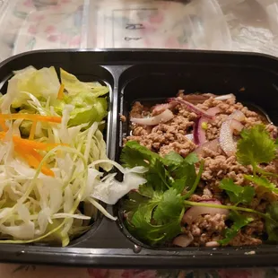 Beef larb