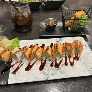 Amazing roll: Shrimp tempura