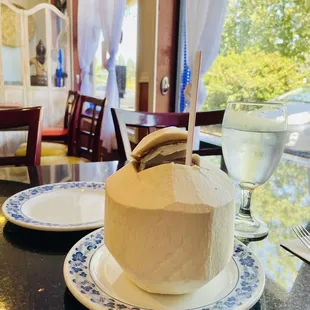 Fresh coconut for people like myself who love coconut everything