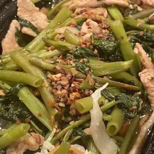 Ong choy with pork 11-8-22