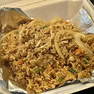 Thai Fried Rice with Chicken
