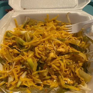 Chicken Pad Thai, soooooo good.