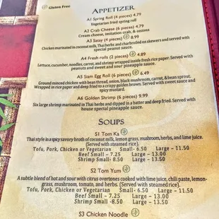 Menu page 8