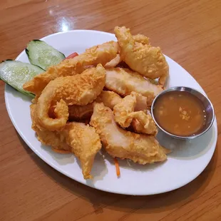 Fish Fillet with spicy garlic sauce