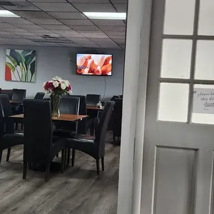 Inside sitting area