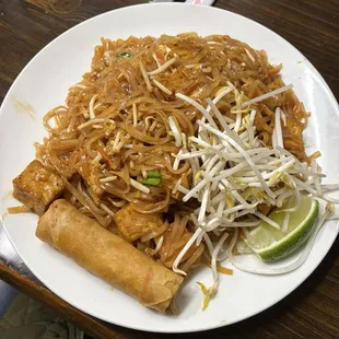 Pad Thai Bangkok Style with tofu