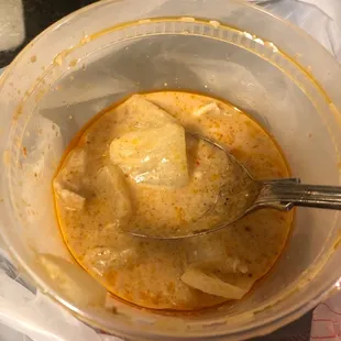 Massamam curry with chicken