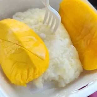 Mango and sticky rice