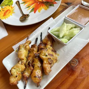 3. Chicken Satay