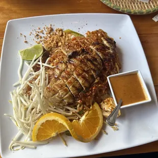 28. Lemongrass Chicken Pad Thai