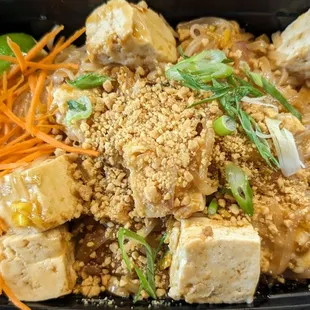 Pad Thai with tofu