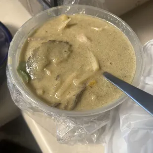 Thai green curry!